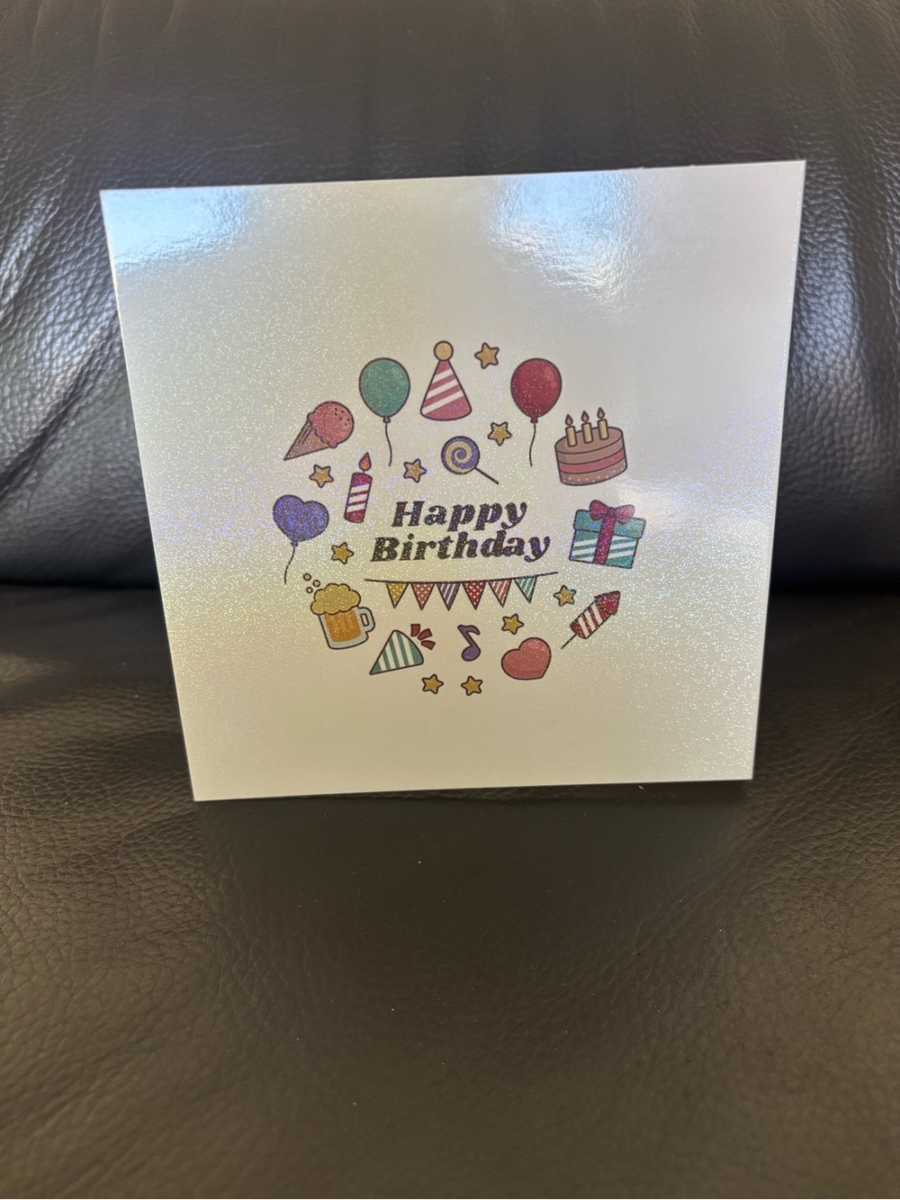 1 Hand Crafted Rhinestone Embellished Animal Birthday Card - Pick 1 (sealed) - Picture 5 of 5